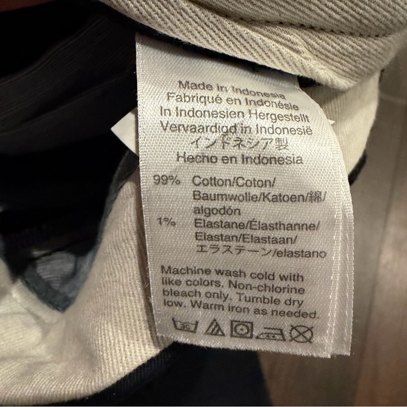 J.Crew Black Stretch Pants Slim Fit 30x30 - Picture 6 of 7